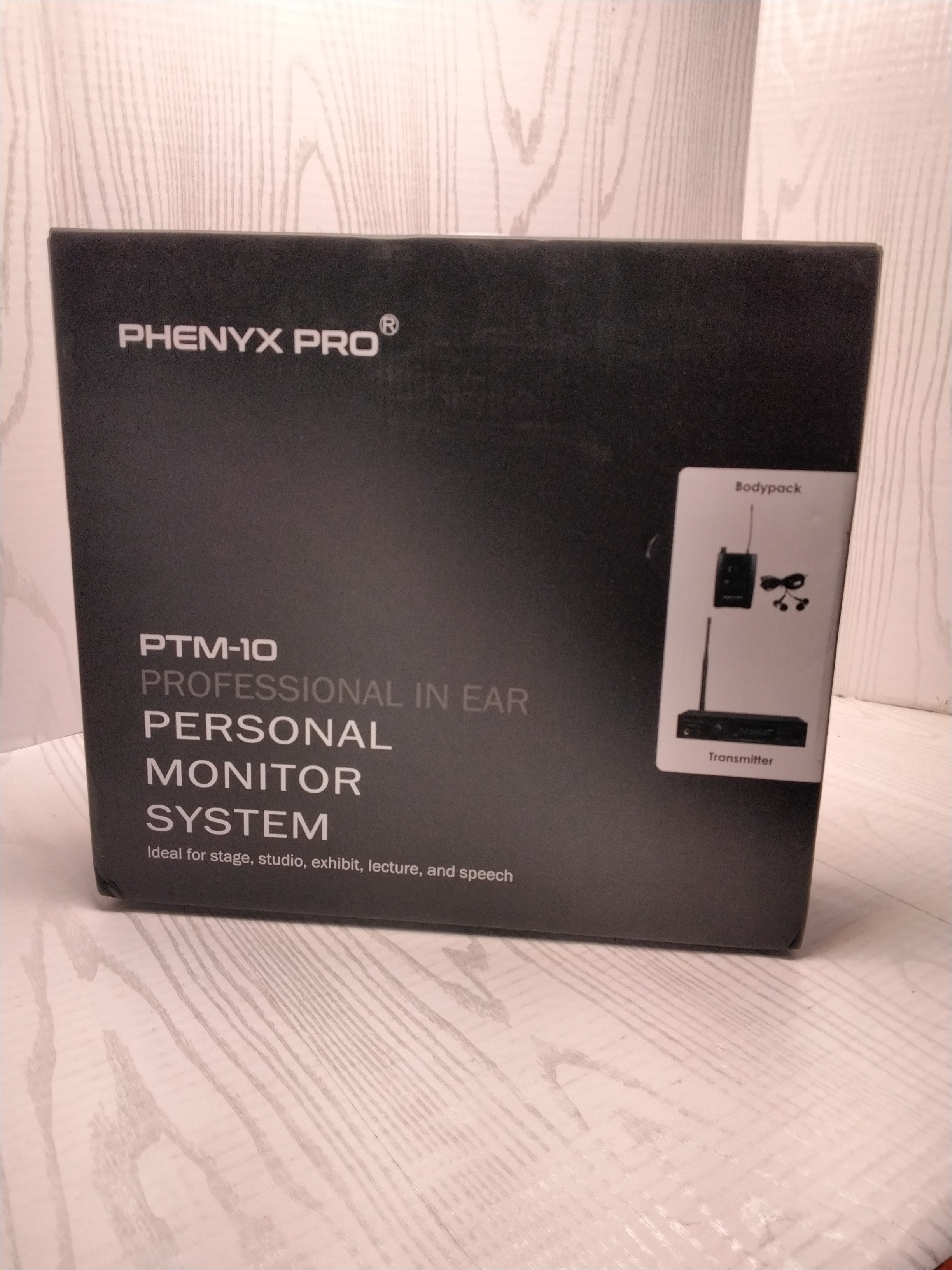 Phenyx Pro UHF Stereo Wireless in Ear Monitor System, 160 ft. Operation, PTM-10 (7883928699118)